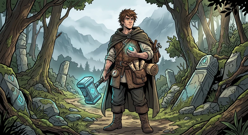 Arthur Vance - Way-Smith Apprentice Character Portrait in The Tales of Arthur Vance